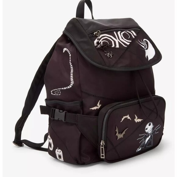 Disney-The Nightmare Before Christmas Icons Backpack /w Removable Belt Bag - NEW - Picture 4 of 5